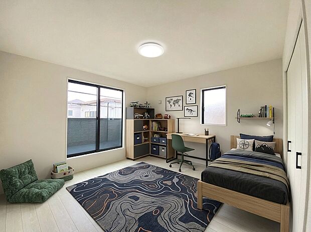 本画像はＣＧで作成しており、実際に現地に家具や照明は置かれておりません。また、価格に家具や照明の費用は含まれておりません。