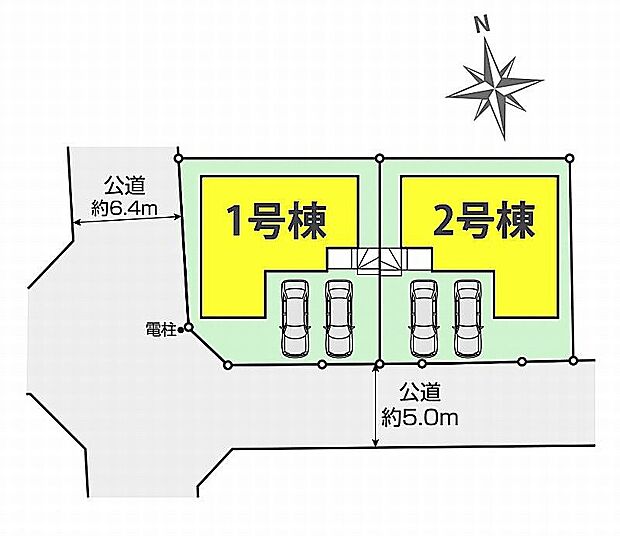 該当区画：1号棟