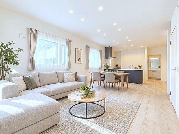 本画像はCGで作成しており、実際に現地に家具は置かれておりません。また、価格に家具は含まれておりません。