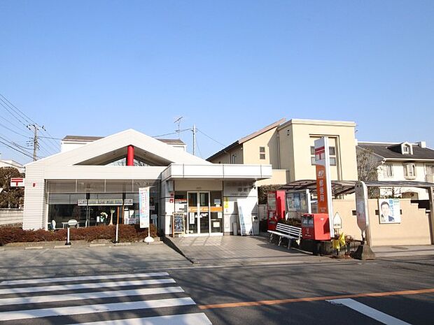 大和上草柳郵便局　477ｍ