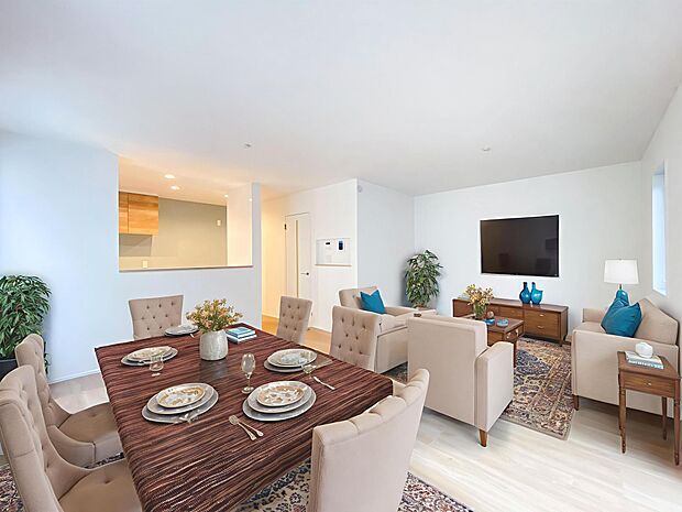 本画像はＣＧで作成しており、実際に現地に家具は置かれておりません。また、価格に家具は含まれておりません。