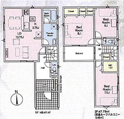 神奈川県海老名市上今泉４丁目15-32付近