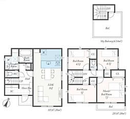 神奈川県大和市上草柳６丁目3-12付近