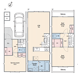 神奈川県相模原市南区南台２丁目3-3付近