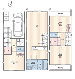 神奈川県相模原市南区南台２丁目3-3付近