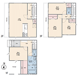神奈川県相模原市中央区淵野辺２丁目3-21付近