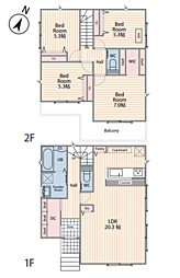 神奈川県相模原市中央区清新２丁目10付近