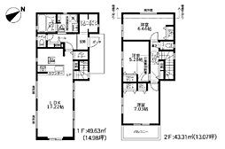 東京都町田市忠生２丁目2-14付近