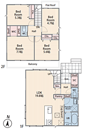 東京都町田市玉川学園３丁目5-6付近