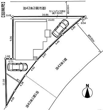 配置図＊駐車場可能台数は車種によります。