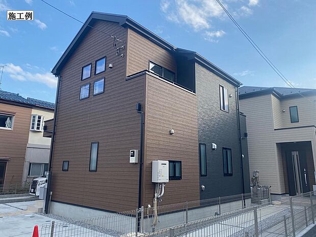施工例です。実際の建物ではありません。
