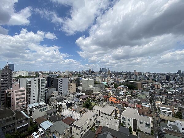 住戸からの開放的眺望。