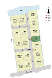 マイホームタウン牛津町乙柳II　14号地の土地画像