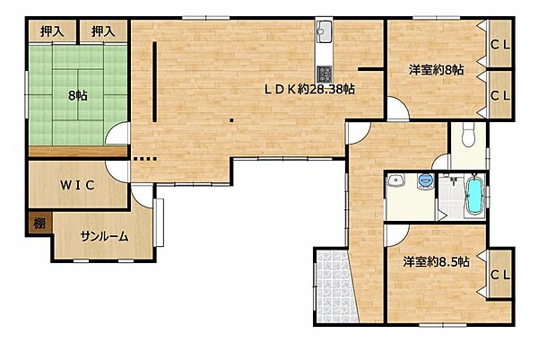 間取り：315000034210