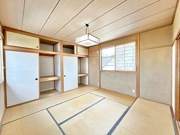 【リフォーム中】2階約8帖和室は表替えを行います。