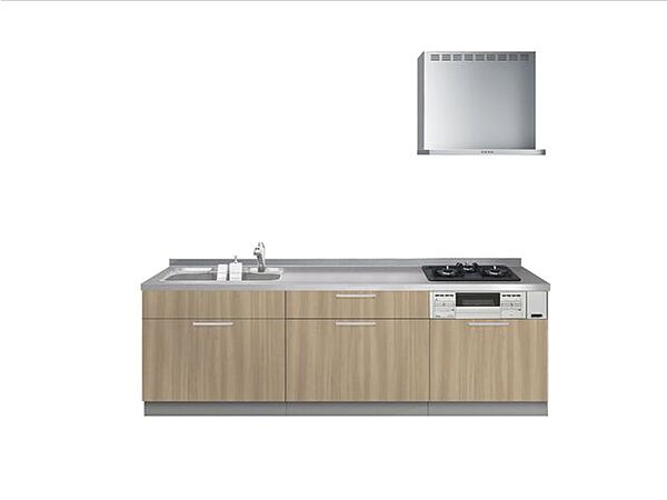 【同仕様画像】キッチンは幅約255cmと広々しています。