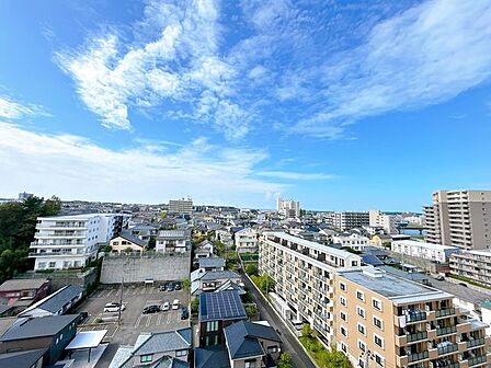 【期間限定現況販売】北側のバルコニーはオーシャンビューとなっています。