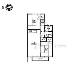 アネックス 2LDKの間取図画像
