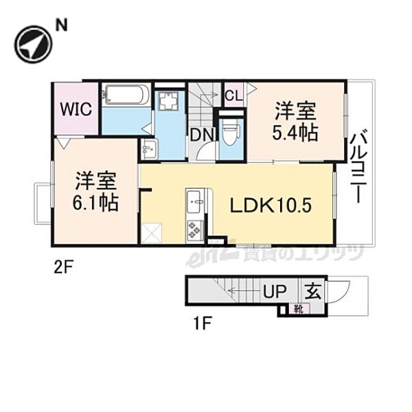 同じ建物の物件間取り写真 - ID:225005358095