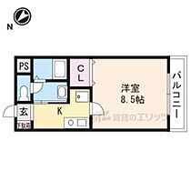 滋賀県野洲市久野部（賃貸マンション1K・2階・28.19㎡） その2