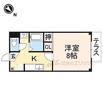 レジデンスメリディオ 201 ｜ 滋賀県彦根市後三条町（賃貸アパート1K・2階・28.03㎡） その2