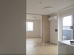 JR草津線 手原駅 徒歩23分の賃貸アパート 2階2DKのリビング/ダイニング