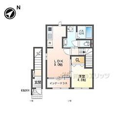 Casa Felice 深川 1LDKの間取図画像
