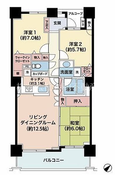 間取り：311002510797