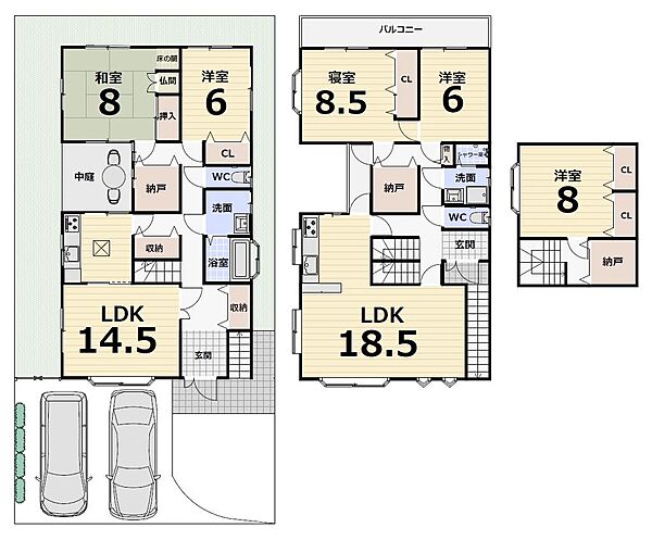 間取り：326000221734