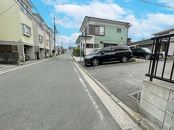 現地周辺道路写真
