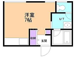 間取図画像 ワンルーム