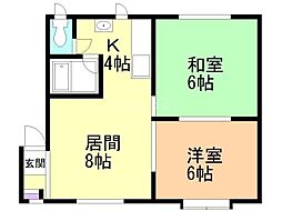 オークハウス(旧オークハウスA棟) 2階