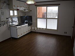 コーポ七尾 202 2階2LDKのリビング/ダイニング