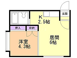 フォーサイト平岸 2階