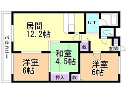 間取図画像 3LDK