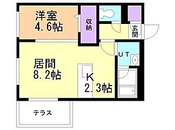 カレラ学園前 1階