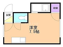 間取図画像 ワンルーム