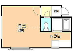 プリンスハイツII 2階