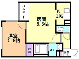 アイアール平岸 2階/202