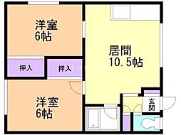メゾンド北野 1階