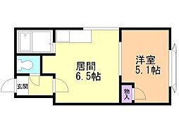 ヴィルヌーブ澄川 1階
