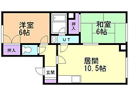 ハイツローレシヤ 2階