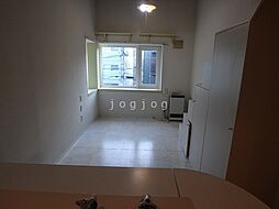 クレドール月寒 201 3階ワンルームのリビング/ダイニング