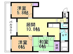 リップル西岡 3階