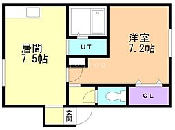 ＣＵＯＲＥ月寒東 2階