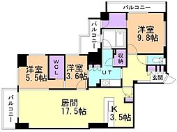 間取図画像 3LDK