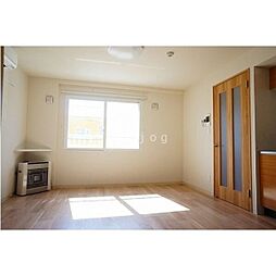 札幌市営南北線 中の島駅 徒歩8分の賃貸マンション 3階1LDKのリビング/ダイニング