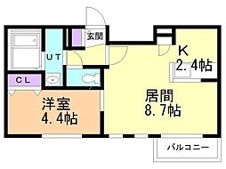 GRANDUKE平岸 4階/406