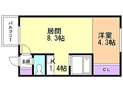 カサデューク平岸83 1階
