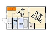 泉大津市松之浜町1丁目 2階建 築62年のイメージ